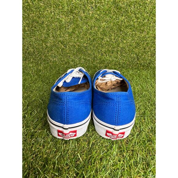 Vans Authentic Classic Blue Unisex Sneakers 7M/ 8.5W - Picture 6 of 10